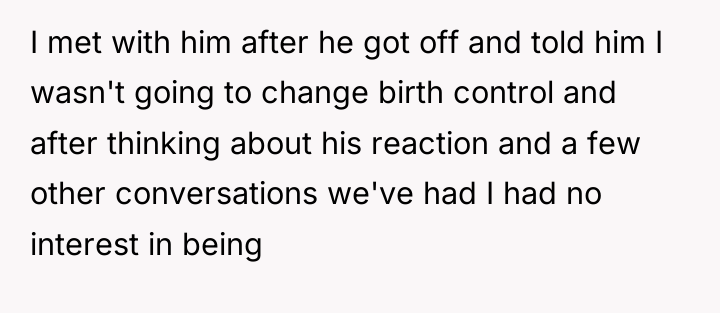 I met with him after he got off and told...