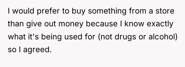 I would prefer to buy something from a store than...