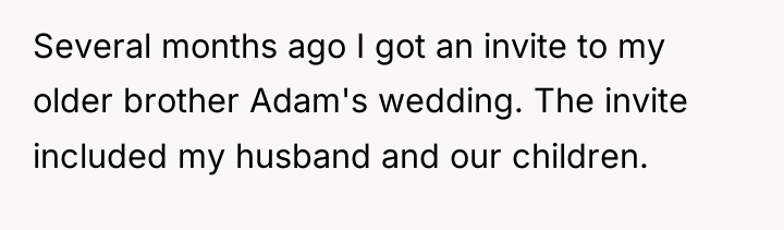 Several months ago I got an invite to my older...