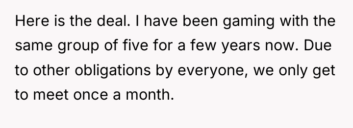 Here is the deal. I have been gaming with the...