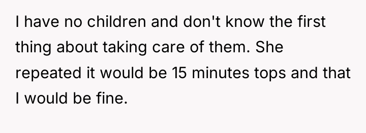 I have no children and don't know the first thing...