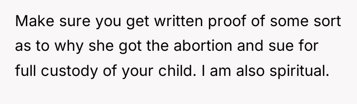Make sure you get written proof of some sort as...