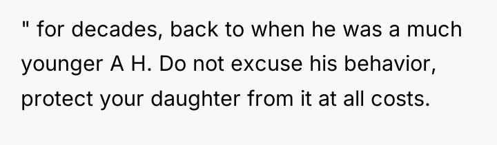 " for decades, back to when he was a much...