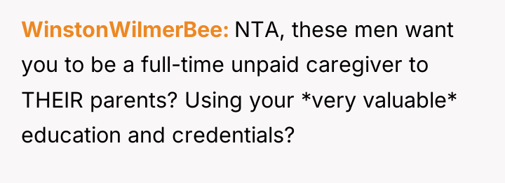 WinstonWilmerBee NTA, these men want you to be a full-time...