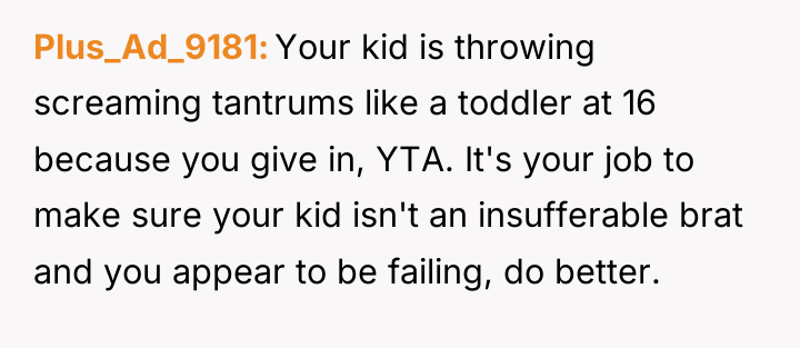 Plus_Ad_9181 Your kid is throwing screaming tantrums like a toddler...
