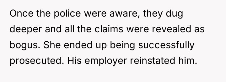 Once the police were aware, they dug deeper and all...
