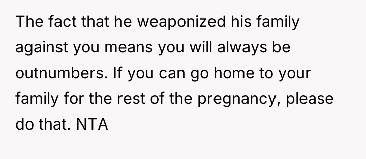 The fact that he weaponized his family against you means...