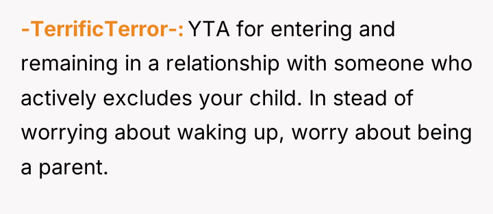 -TerrificTerror- YTA for entering and remaining in a relationship with...