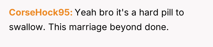 CorseHock95 Yeah bro it's a hard pill to swallow. This...