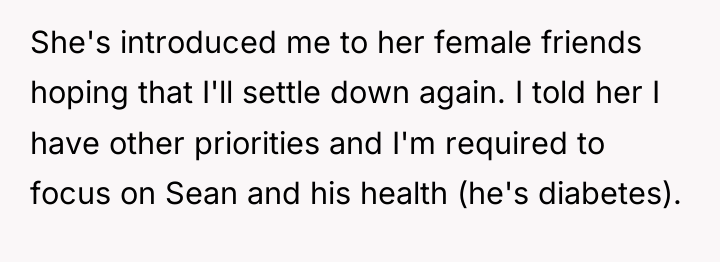 She's introduced me to her female friends hoping that I'll...