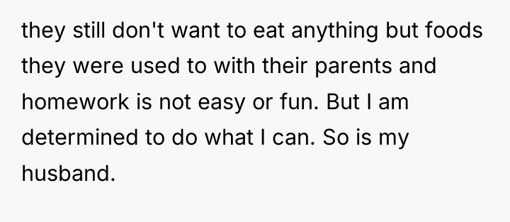 they still don't want to eat anything but foods they...