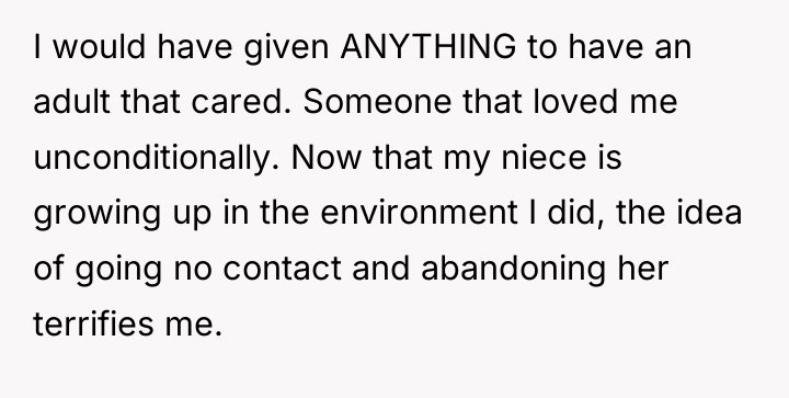I would have given ANYTHING to have an adult that...