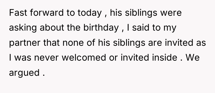Fast forward to today , his siblings were asking about...