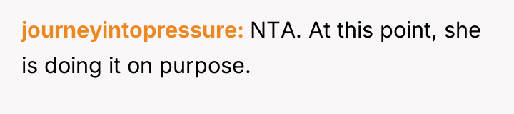 journeyintopressure NTA. At this point, she is doing it on...