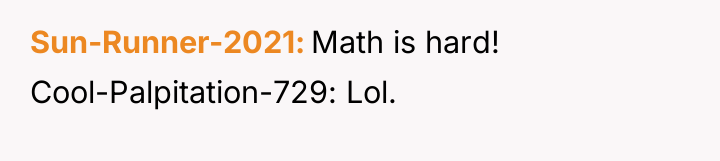 Sun-Runner-2021 Math is hard! Cool-Palpitation-729: Lol.