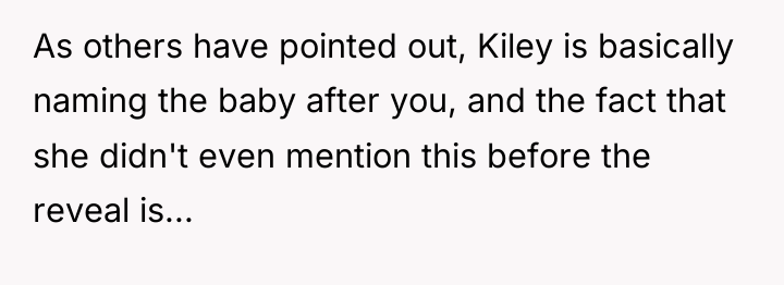As others have pointed out, Kiley is basically naming the...