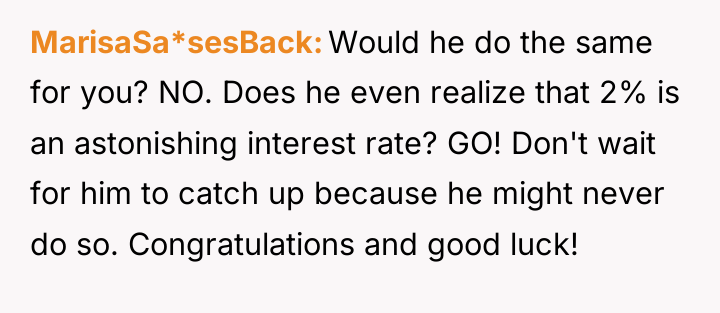 MarisaSa*sesBack Would he do the same for you? NO. Does...