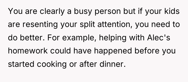 You are clearly a busy person but if your kids...