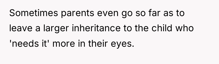 Sometimes parents even go so far as to leave a...