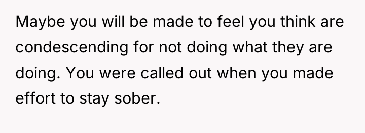 Maybe you will be made to feel you think are...