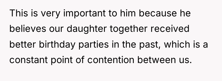 This is very important to him because he believes our...