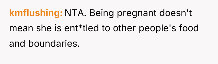 kmflushing NTA. Being pregnant doesn't mean she is ent*tled to...