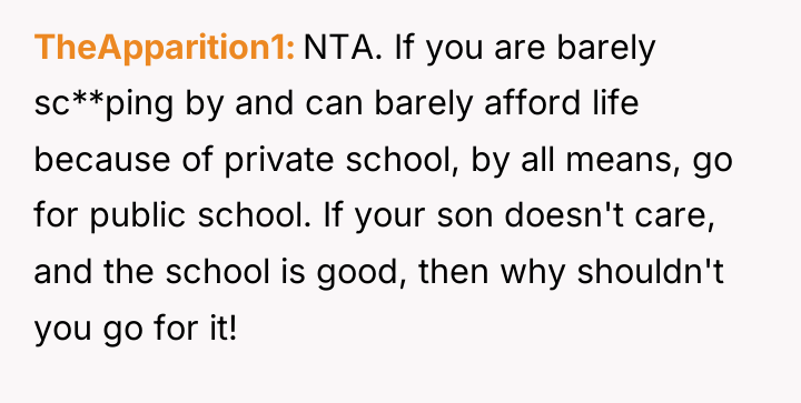 TheApparition1 NTA. If you are barely sc**ping by and can...