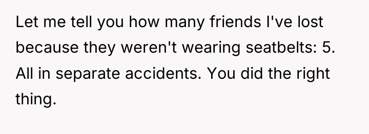 Let me tell you how many friends I've lost because...