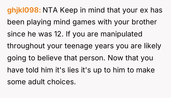 ghjkl098 NTA Keep in mind that your ex has been...