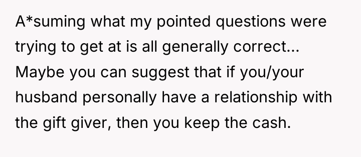 A*suming what my pointed questions were trying to get at...