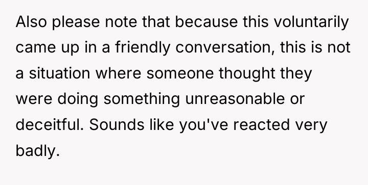 Also please note that because this voluntarily came up in...