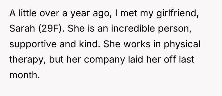 A little over a year ago, I met my girlfriend,...