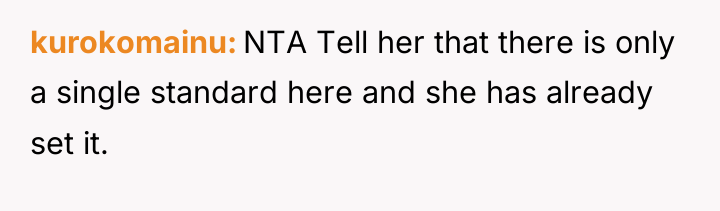kurokomainu NTA Tell her that there is only a single...
