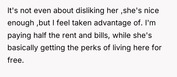 It's not even about disliking her ,she's nice enough ,but...