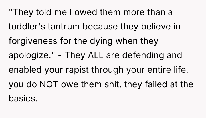 "They told me I owed them more than a toddler's...