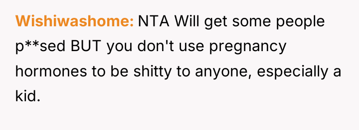Wishiwashome NTA Will get some people p**sed BUT you don't...