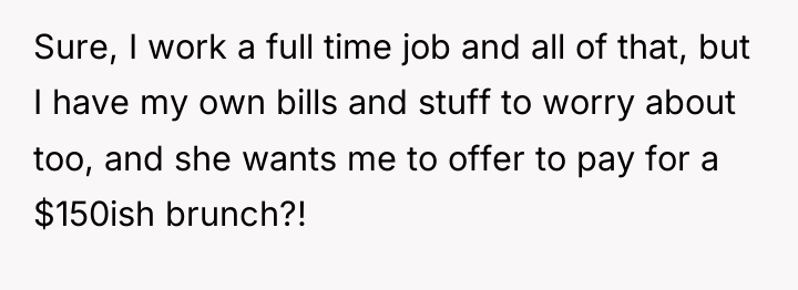 Sure, I work a full time job and all of...