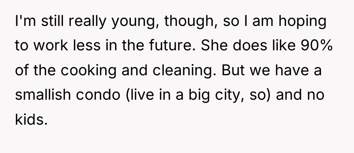I'm still really young, though, so I am hoping to...