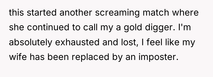 this started another screaming match where she continued to call...