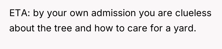 ETA: by your own admission you are clueless about the...