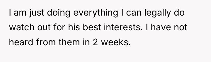 I am just doing everything I can legally do watch...