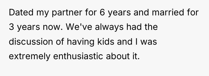 Dated my partner for 6 years and married for 3...