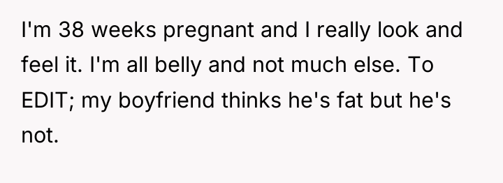 I'm 38 weeks pregnant and I really look and feel...