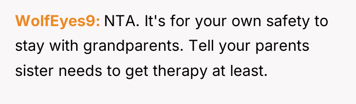 WolfEyes9 NTA. It's for your own safety to stay with...