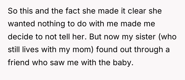 So this and the fact she made it clear she...