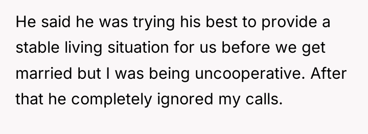 He said he was trying his best to provide a...