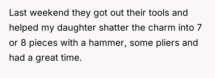 Last weekend they got out their tools and helped my...