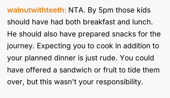 walnutwithteeth NTA. By 5pm those kids should have had both...