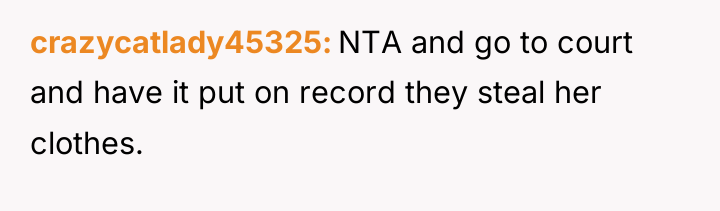 crazycatlady45325 NTA and go to court and have it put...