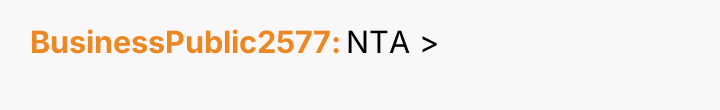 BusinessPublic2577 NTA >